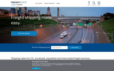 Freight Shipping Services & Rates - Freightquote