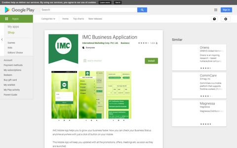 IMC Business Application - Apps on Google Play