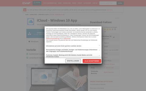 iCloud - Windows 10 App - Download - CHIP