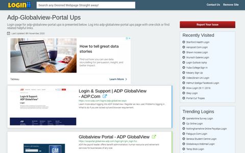 Adp-globalview-portal Ups - Loginii.com