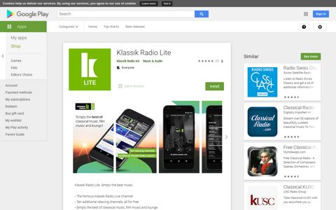 Klassik Radio Lite - Apps on Google Play