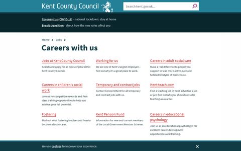 Careers with us - Kent County Council