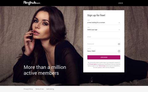 flinghub.com: Mobile chat rooms & dating chat
