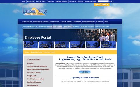 Employee E-mail | Lawson State Community College