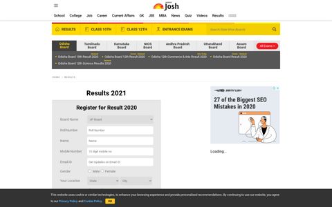 Results 2020 - Jagran Josh