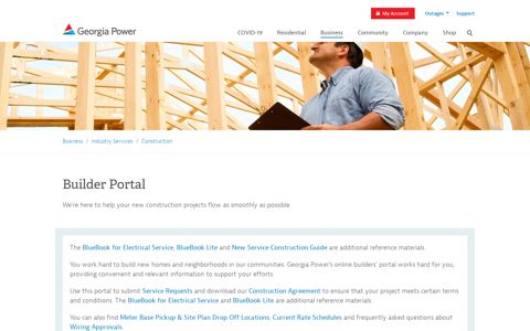 Builder Portal | For Your Business - Georgia Power