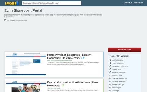 Echn Sharepoint Portal - Loginii.com