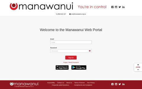 Manawanui Client Portal Login