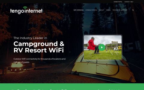 RV Resort and Campground WiFi Solutions - TengoInternet