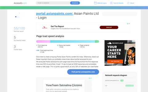 Access portal.asianpaints.com. Asian Paints Ltd - Login