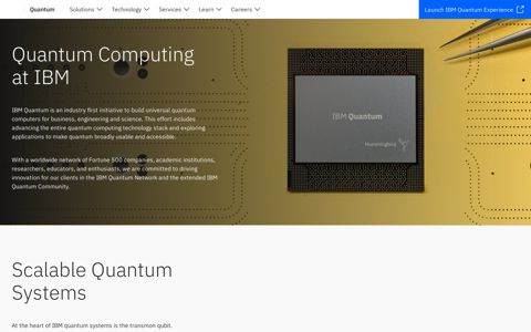 IBM Quantum - Quantum Computing at IBM