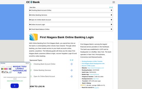 First Niagara Bank Online Banking Login - CC Bank
