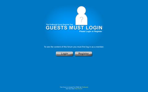 Mbe: Login Required