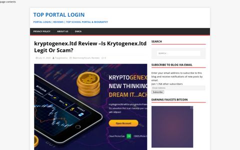 kryptogenex.ltd Review –Is Krytogenex.ltd Legit Or Scam ...
