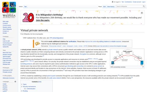 Virtual private network - Wikipedia