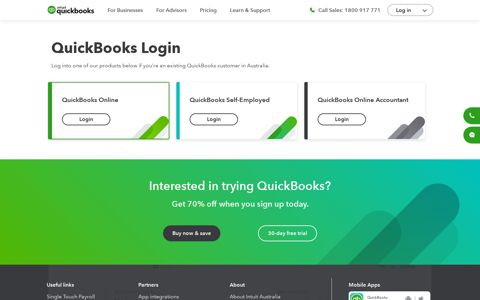 QuickBooks Login - QuickBooks - Intuit