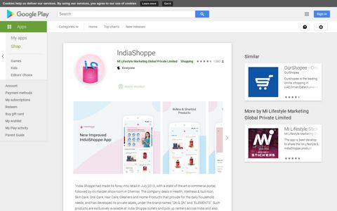 IndiaShoppe - Apps on Google Play