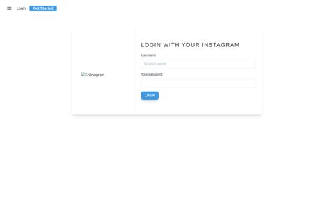 Login - Followgram