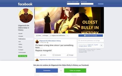 Gilgamesh-the Oldest Bully In History - Posts | Facebook