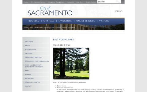 East Portal Park - City of Sacramento
