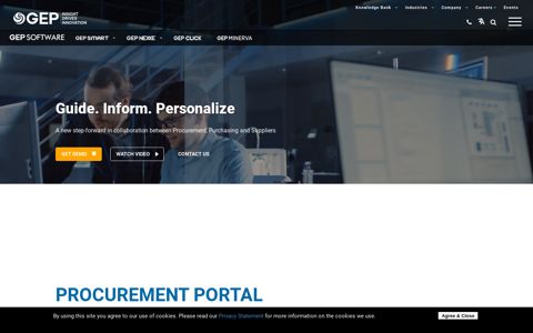 Procurement Portal | GEP