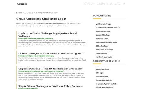 Group Corporate Challenge Login ❤️ One Click Access - iLoveLogin