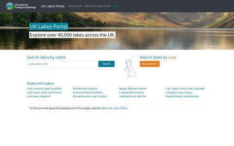 UK Lakes Portal