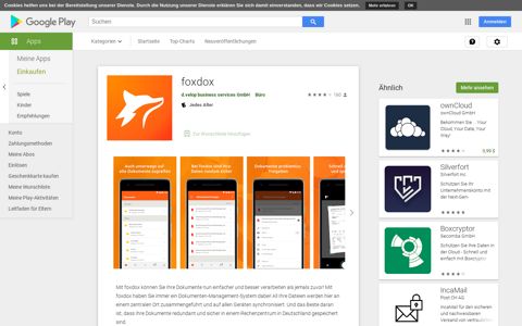 foxdox – Apps bei Google Play