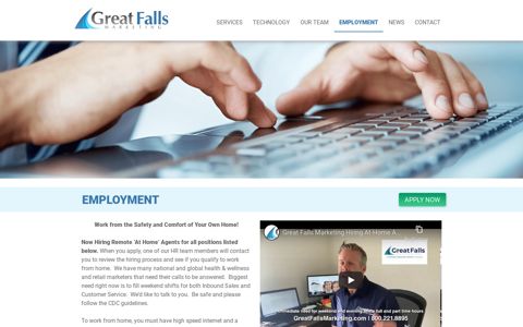 Employment - Great Falls Marketing a Support Services Group ...