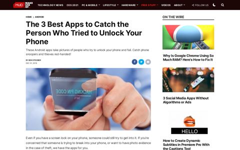 The 3 Best Apps to Catch the Person Who Tried to Unlock ...