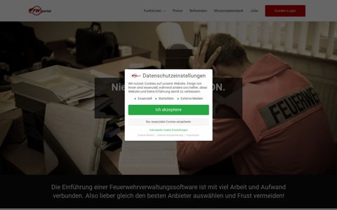 Niedersachsen - FWportal - Online Feuerwehrverwaltung