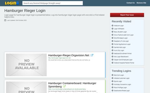Hamburger Rieger Login | Accedi Hamburger Rieger - Loginii.com