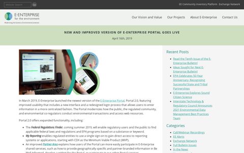 New and Improved Version of E-Enterprise Portal Goes Live ...