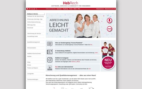 hebrech.de: Software & Service