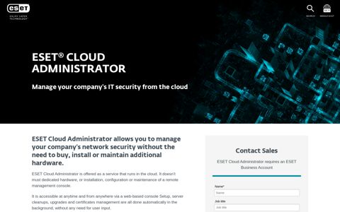 ESET Cloud Administrator | ESET