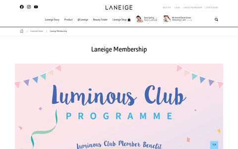Customer Center - LANEIGE Membership | LANEIGE
