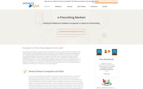 e-Prescribing Integration and software – Markets | DoseSpot