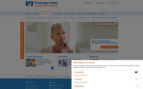 Privatkunden - Freisinger Bank eG