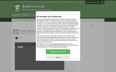 Forum "gesundehunde.com" - Webseiten und Links rund um ...