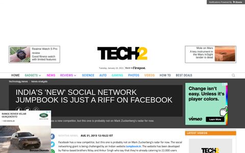 India's 'new' social network Jumpbook is just a riff on ...