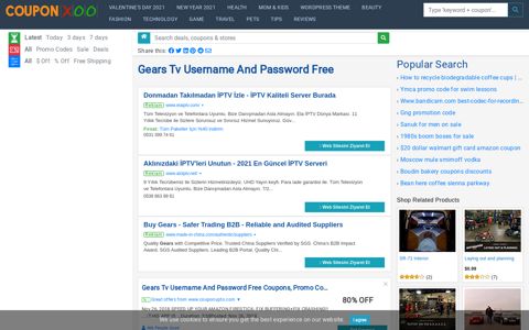 Gears Tv Username And Password Free - 12/2020