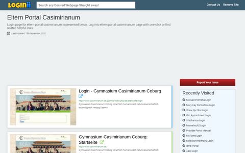 Eltern Portal Casimirianum - Loginii.com
