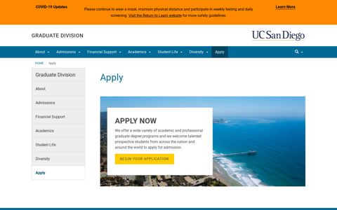 Apply - UC San Diego Graduate Division