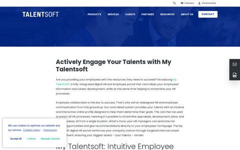 HR and Employee Portal Software | Talentsoft