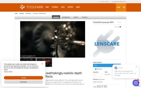 Frischluft Lenscare OFX - Toolfarm