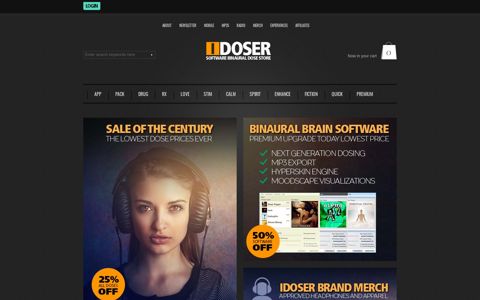 I-Doser Software, Brainwave Doses