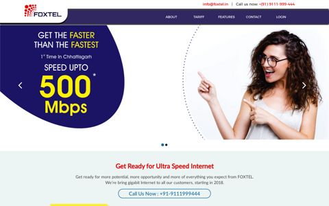 Foxtel: Best Broadband Service Provider in Raipur