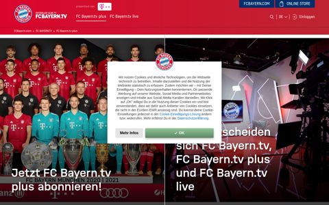 FC Bayern.tv plus - Highlights & mehr von allen Spielen