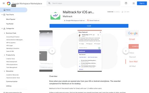 Mailtrack for iOS and Android - Gmail Add-On - Google ...