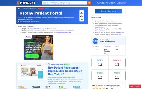 Rsofny Patient Portal
